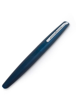 Pininfarina PF Two Aluminium Dark Blue Vulpen M - Medium