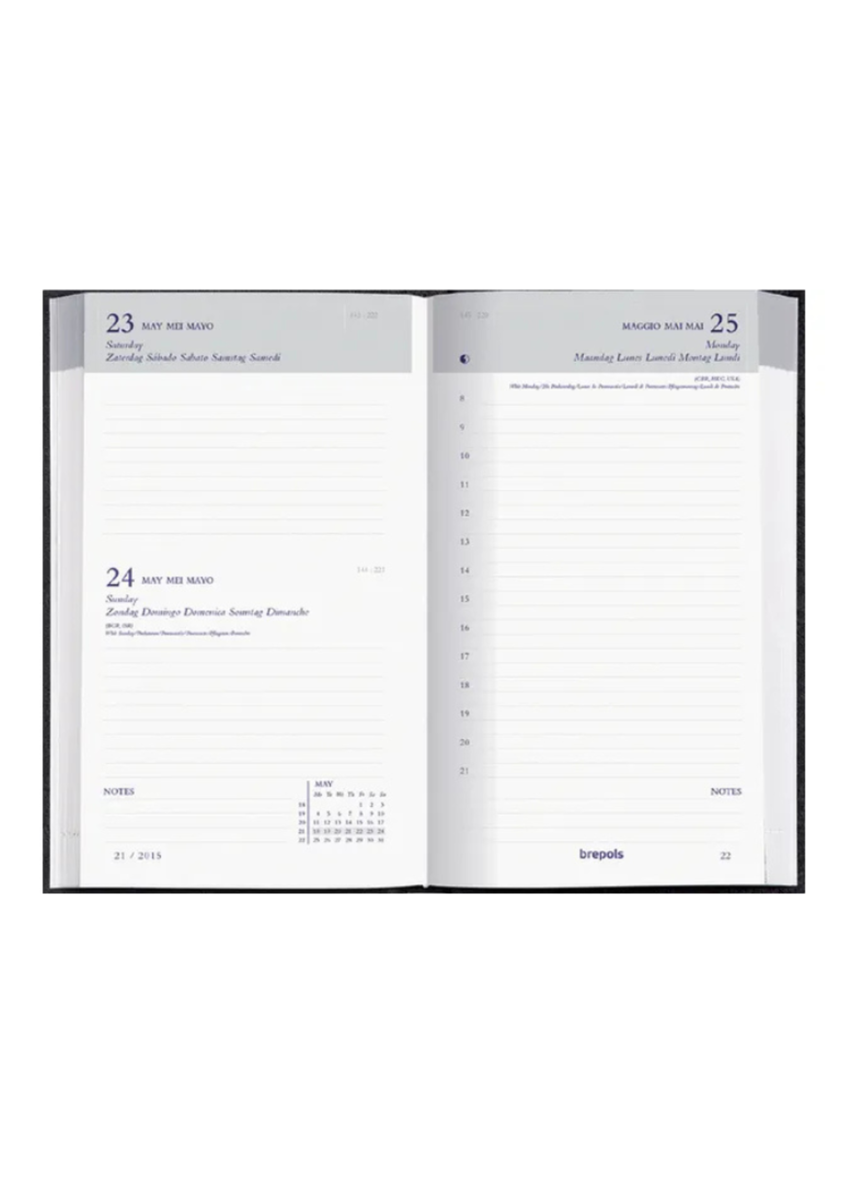 Brepols Agenda 2026 - Breform Blauw