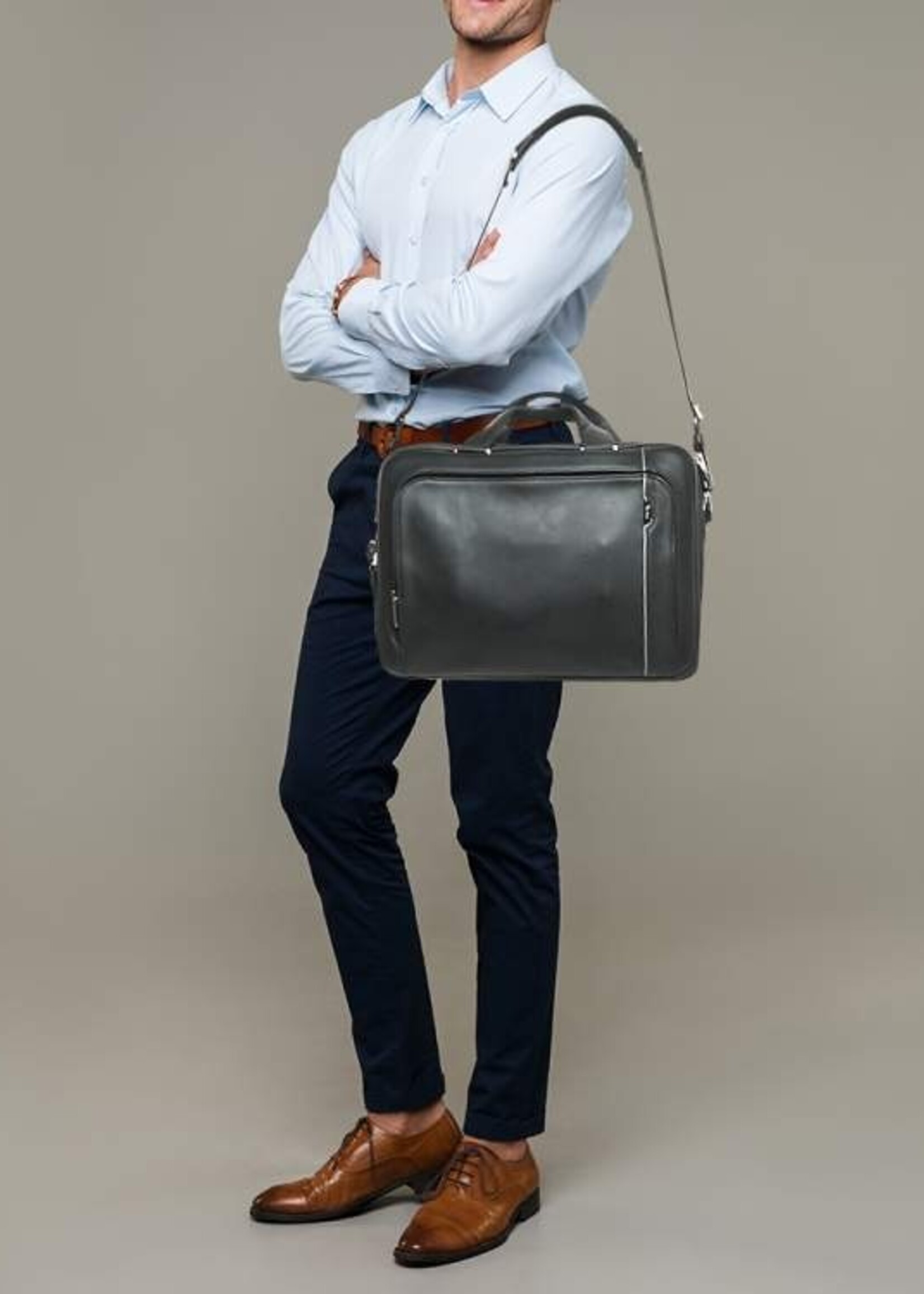 TUMI Arrivé Sadler Businesstas 15" Large 2 comp.