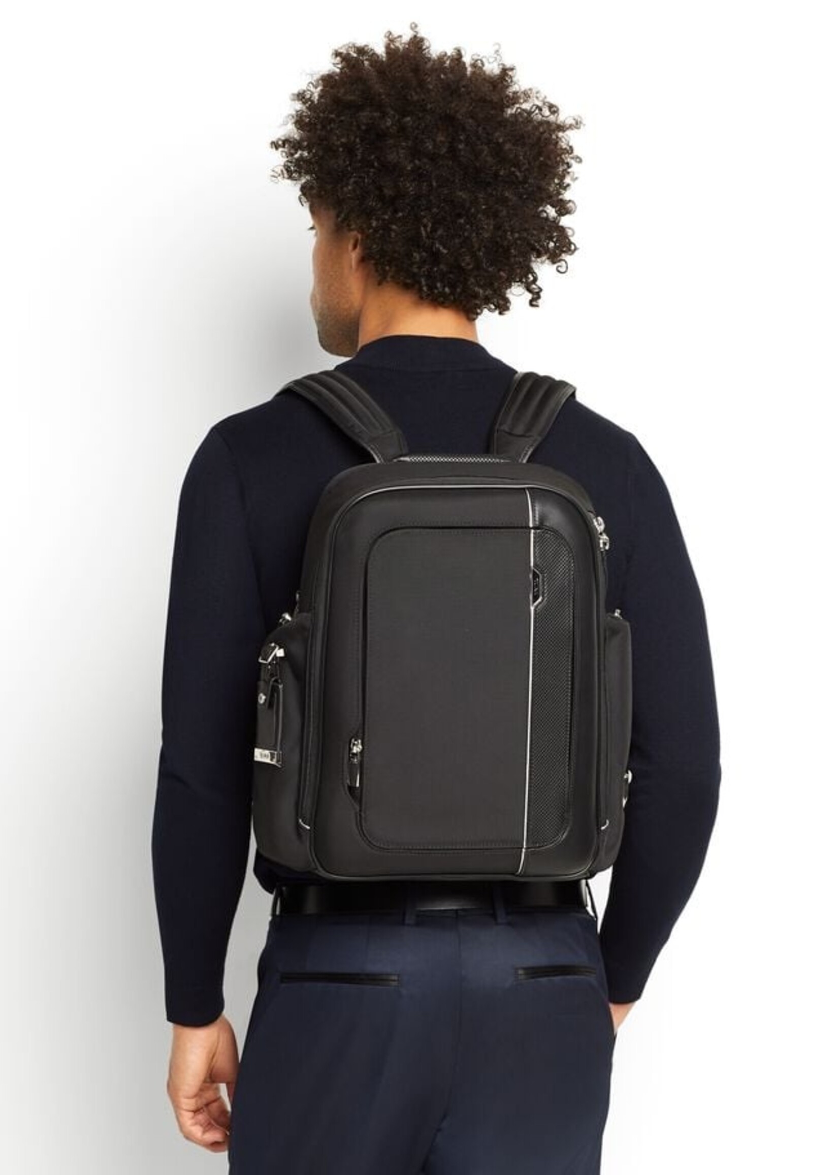 TUMI Arrivé Rugzak Larson Medium Black