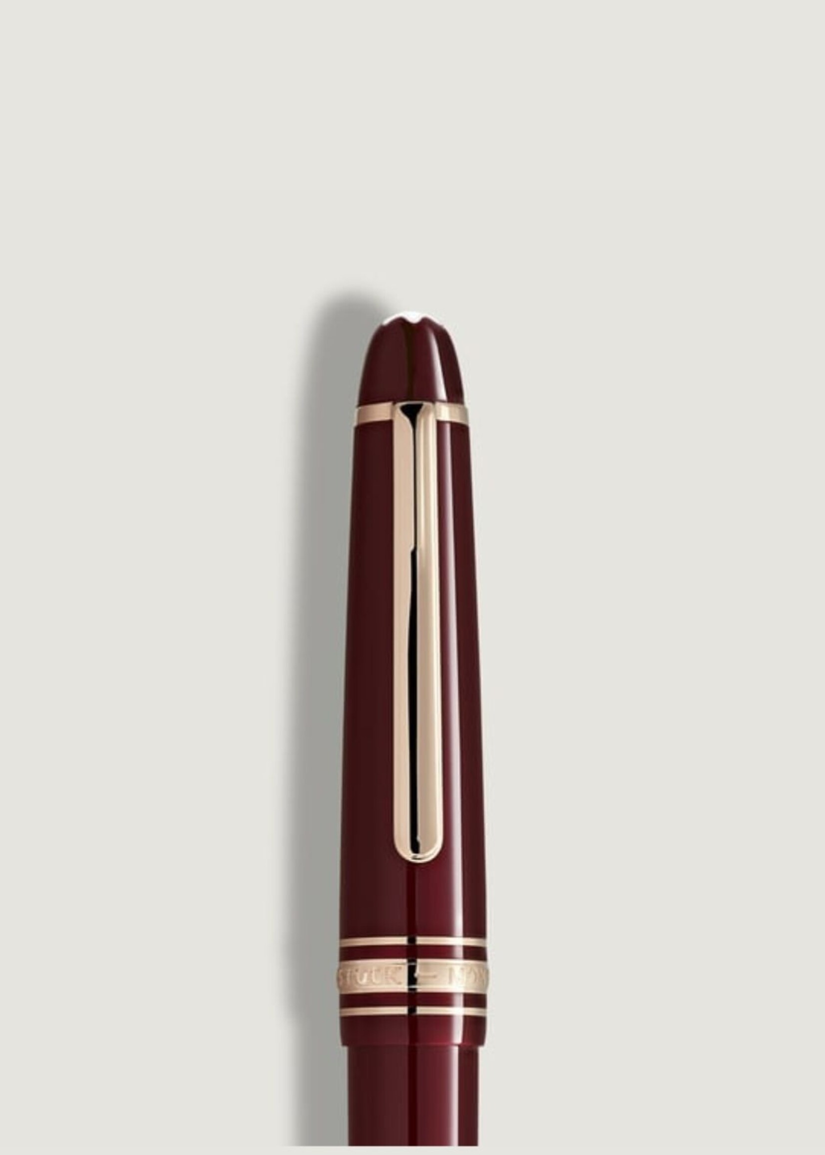 Montblanc Meisterstück 163 Classique Gold-Coated Burgundy Roller