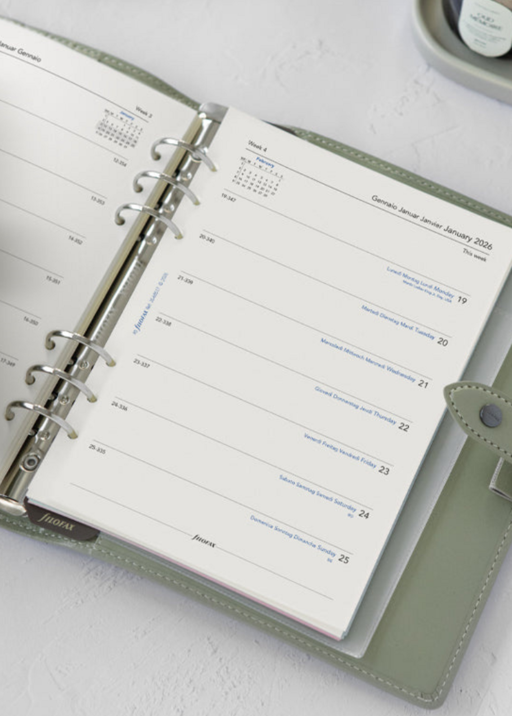 Filofax Organiser A5 Malden Vetiver