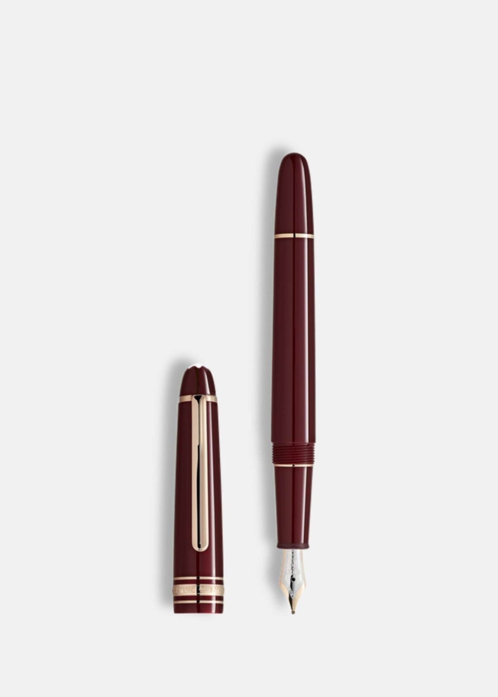 Montblanc Meisterstück 145 Classique Burgundy Red Vulpen (Au585/14K - 0.453 g) 0.62 mm M- Medium