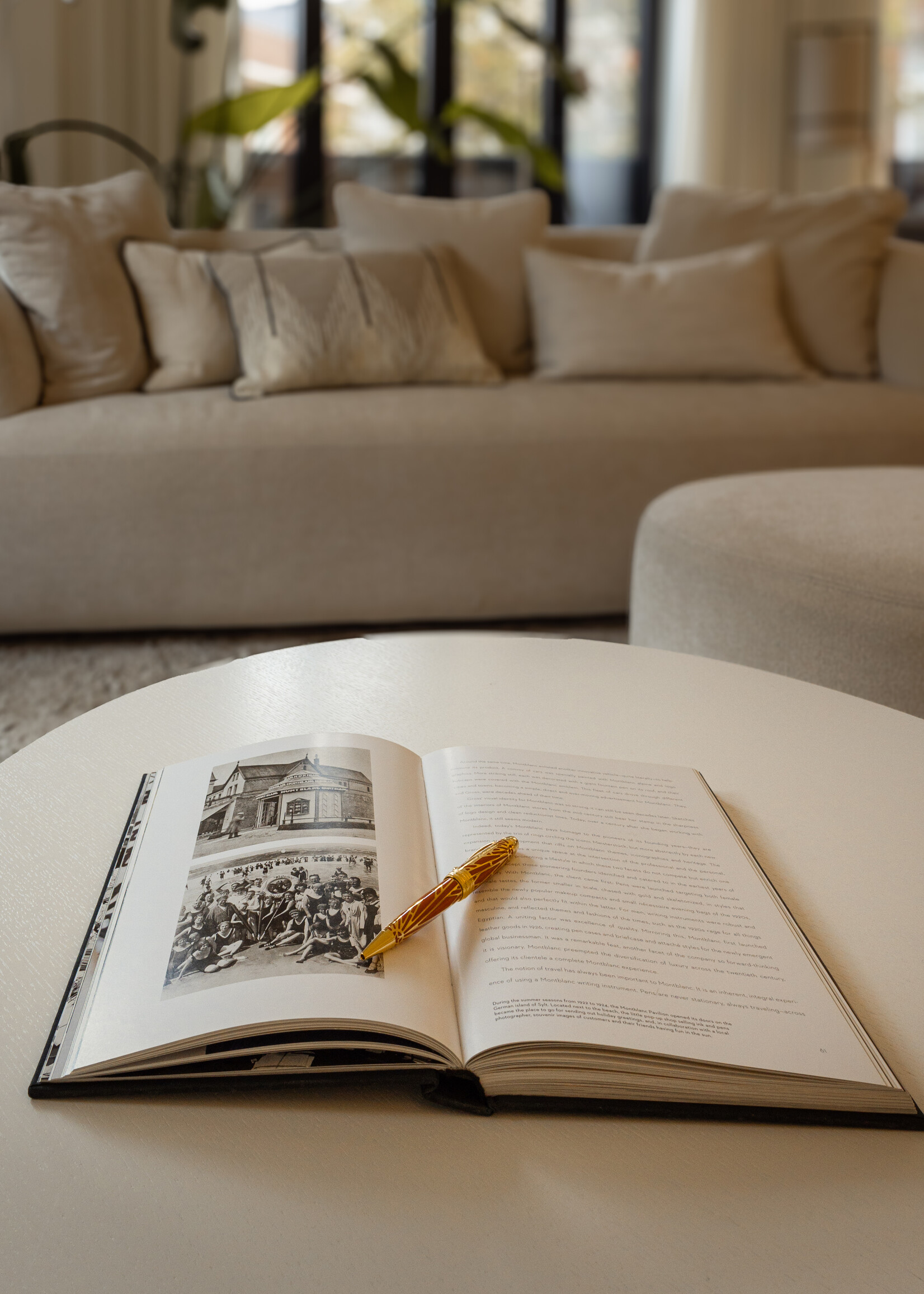 Montblanc 100 years Meisterstück The Origin Collection Solitaire Coral MidSize Balpen 164