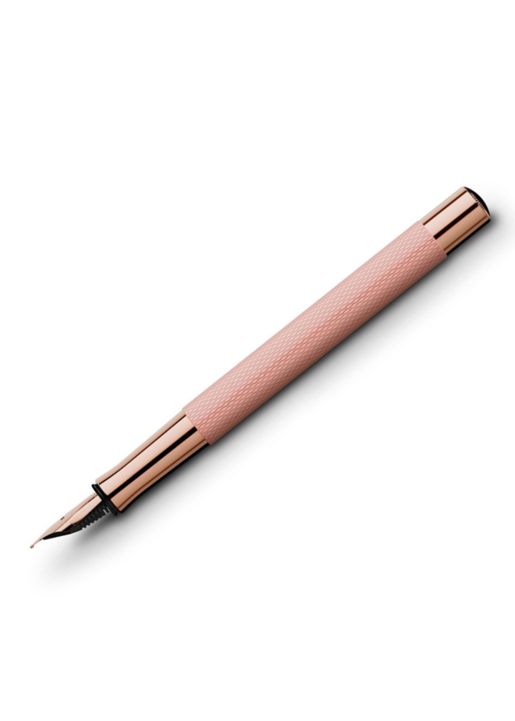 Graf von Faber-Castell Classic Guilloche Rose Vulpen EF - (Extra Fijn)