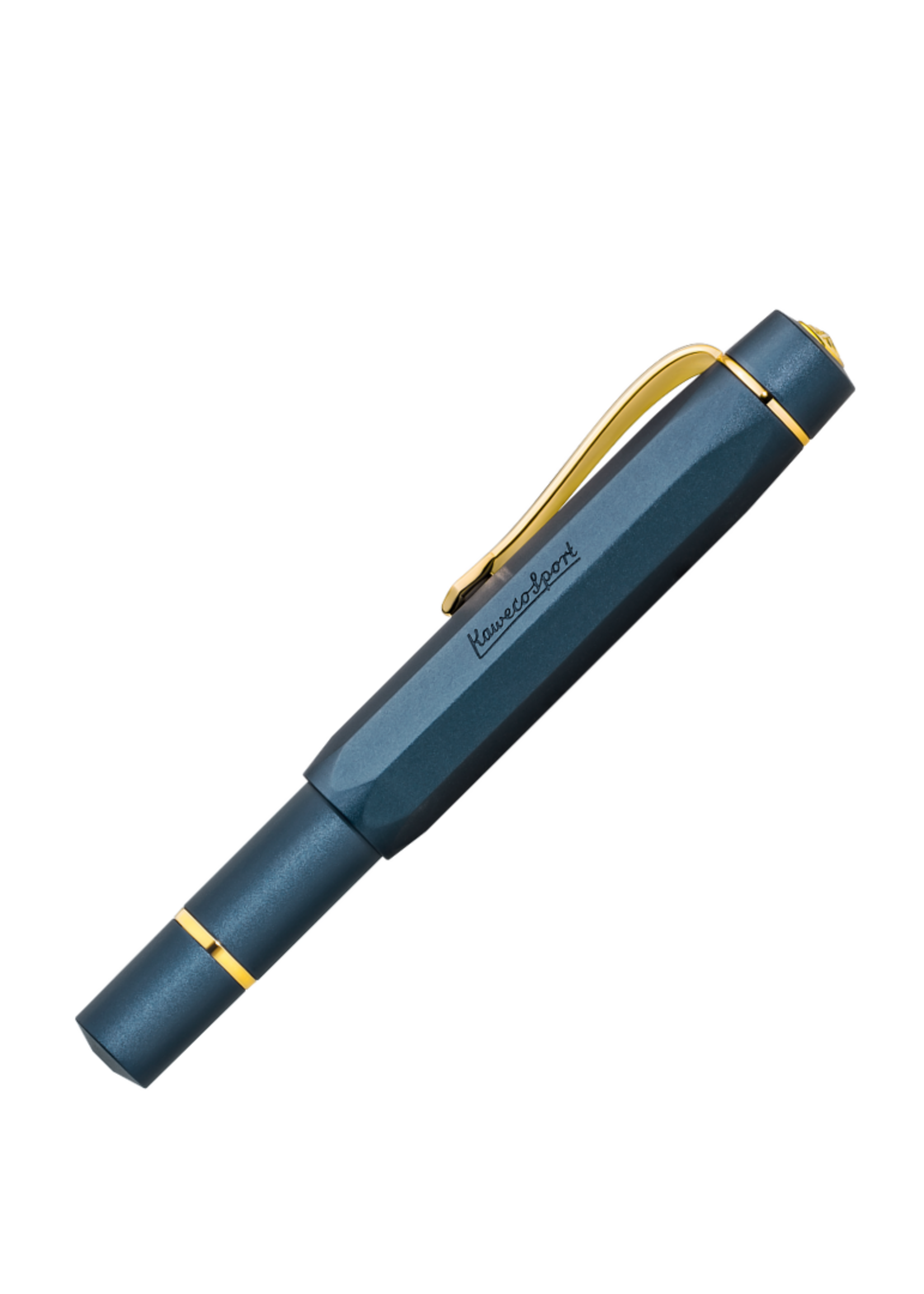 Kaweco Piston Al Sport Matt Navy M-Medium