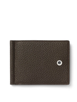 Graf von Faber-Castell Wallet Money Clip Dark Brown