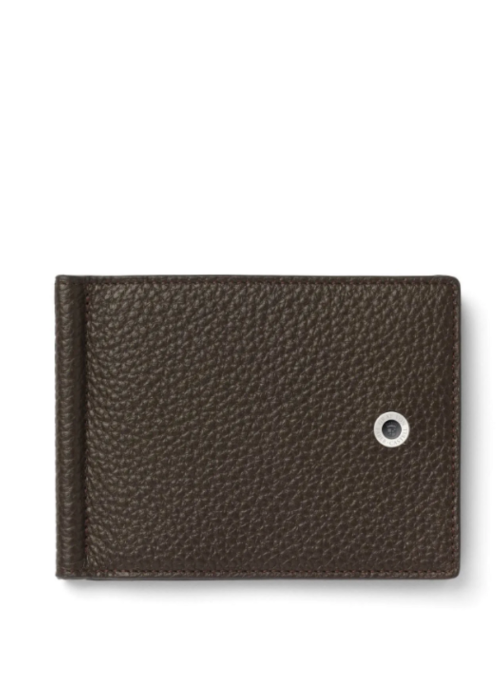 Graf von Faber-Castell Wallet Money Clip Dark Brown