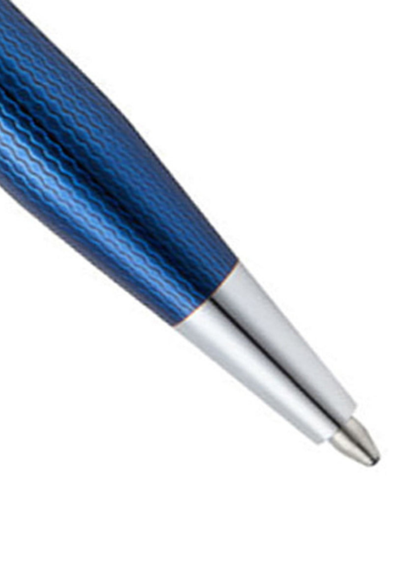 Cross Century Translucent Cobalt Blue Engraved Diamond Pattern Balpen