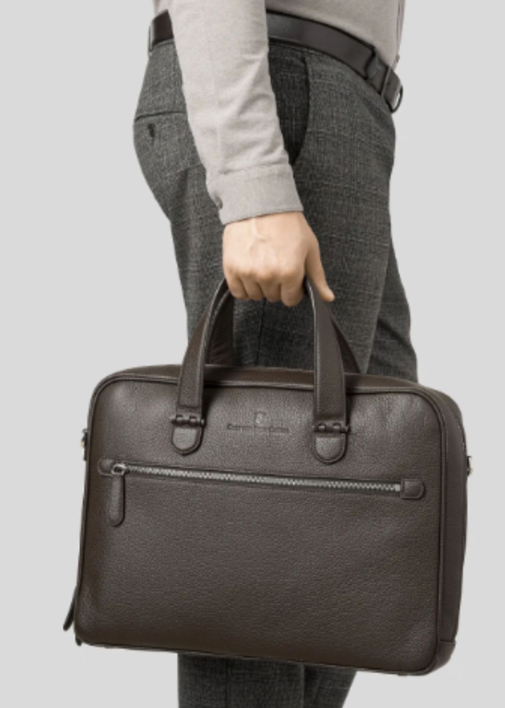 Graf von Faber-Castell Businesstas Slim Cashmère Dark Brown