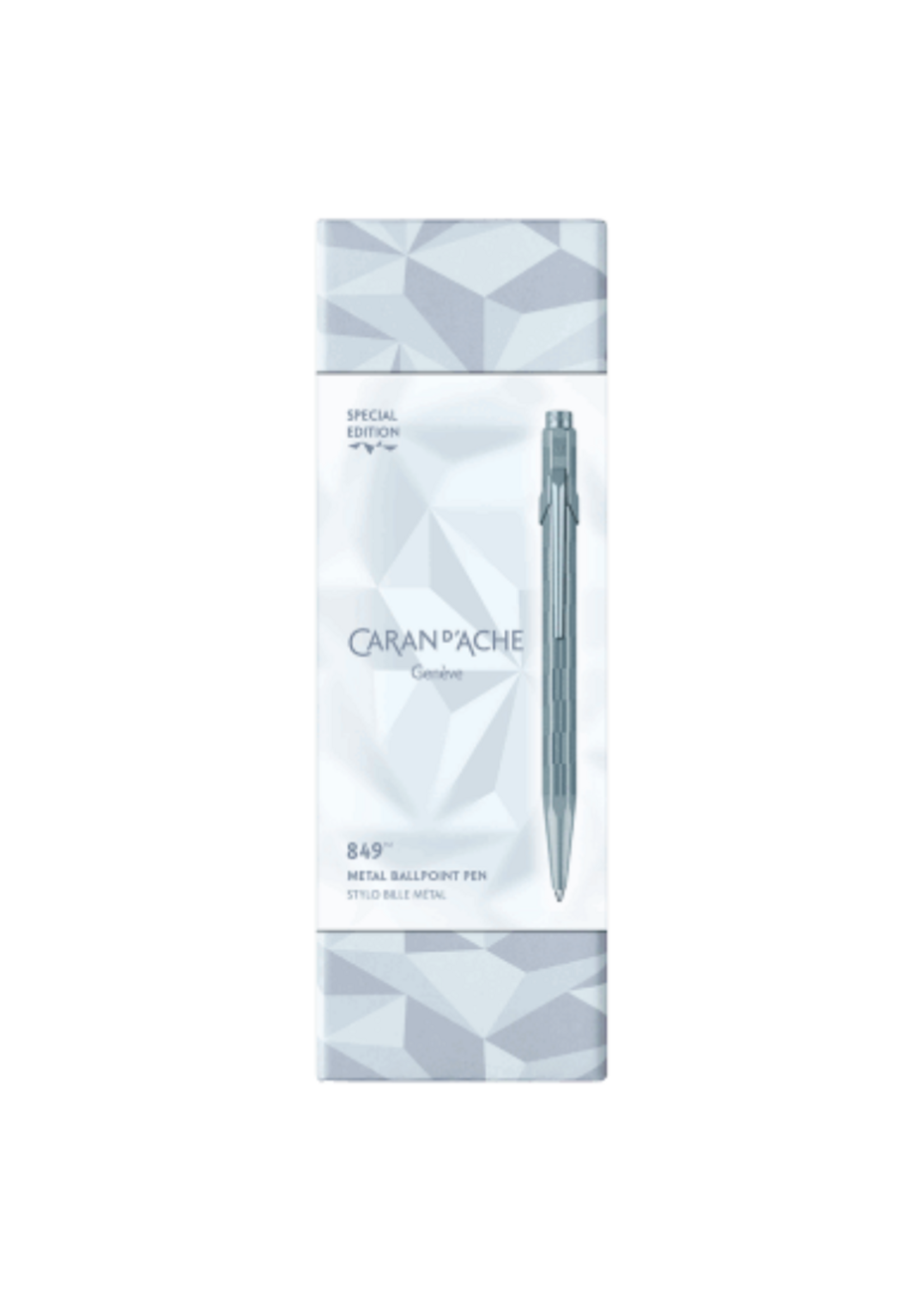 Caran d'Ache 849 SE Alphine Frost Blue