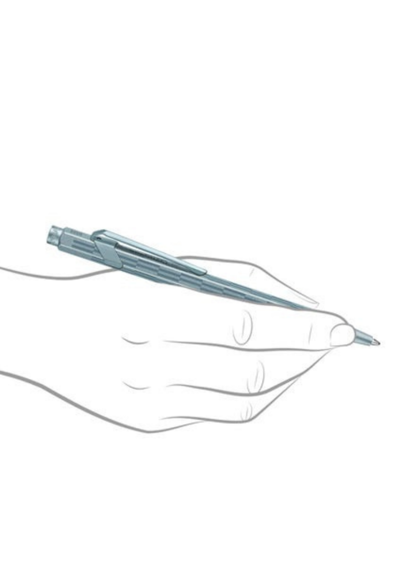 Caran d'Ache 849 SE Alphine Frost Blue