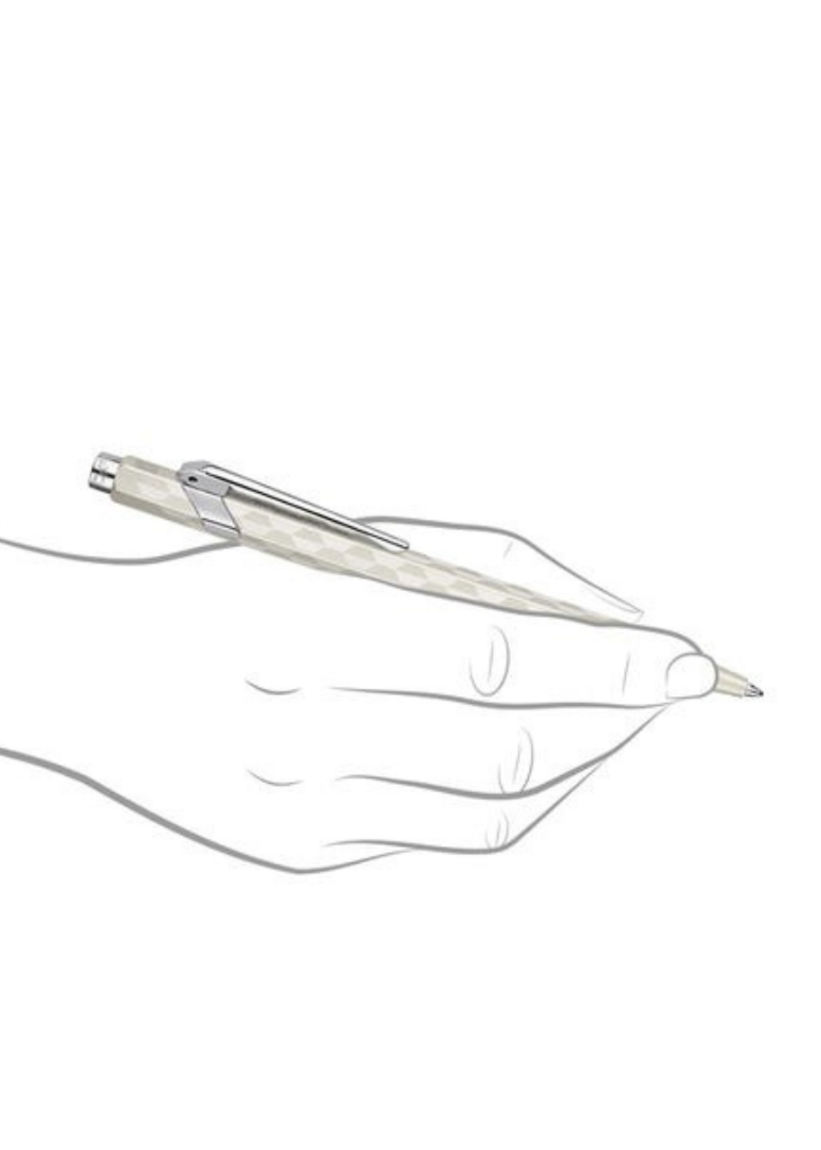 Caran d'Ache 849 SE Alphine Frost Vulpotlood 0.5 White