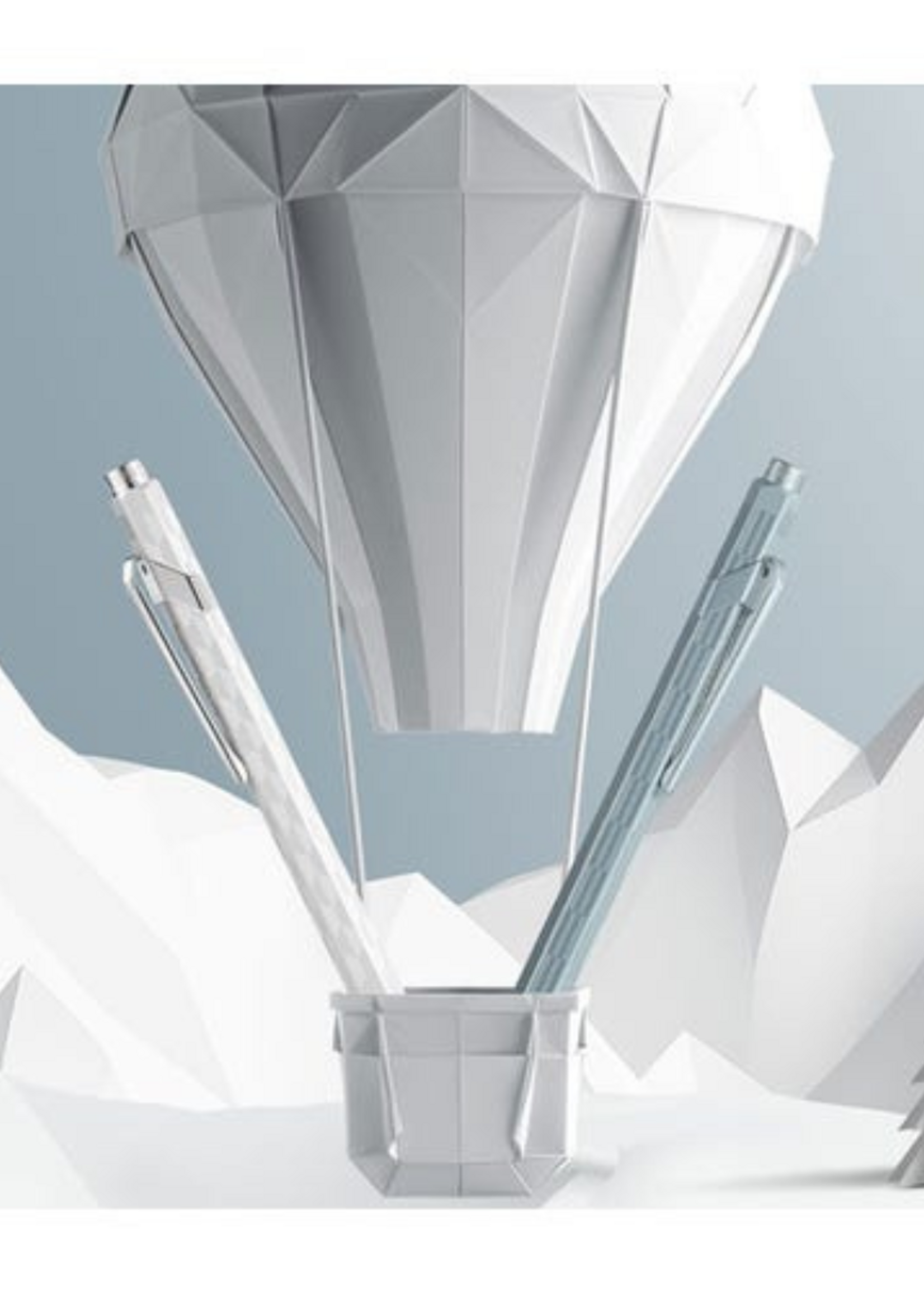 Caran d'Ache 849 SE Alphine Frost Vulpotlood 0.5 White