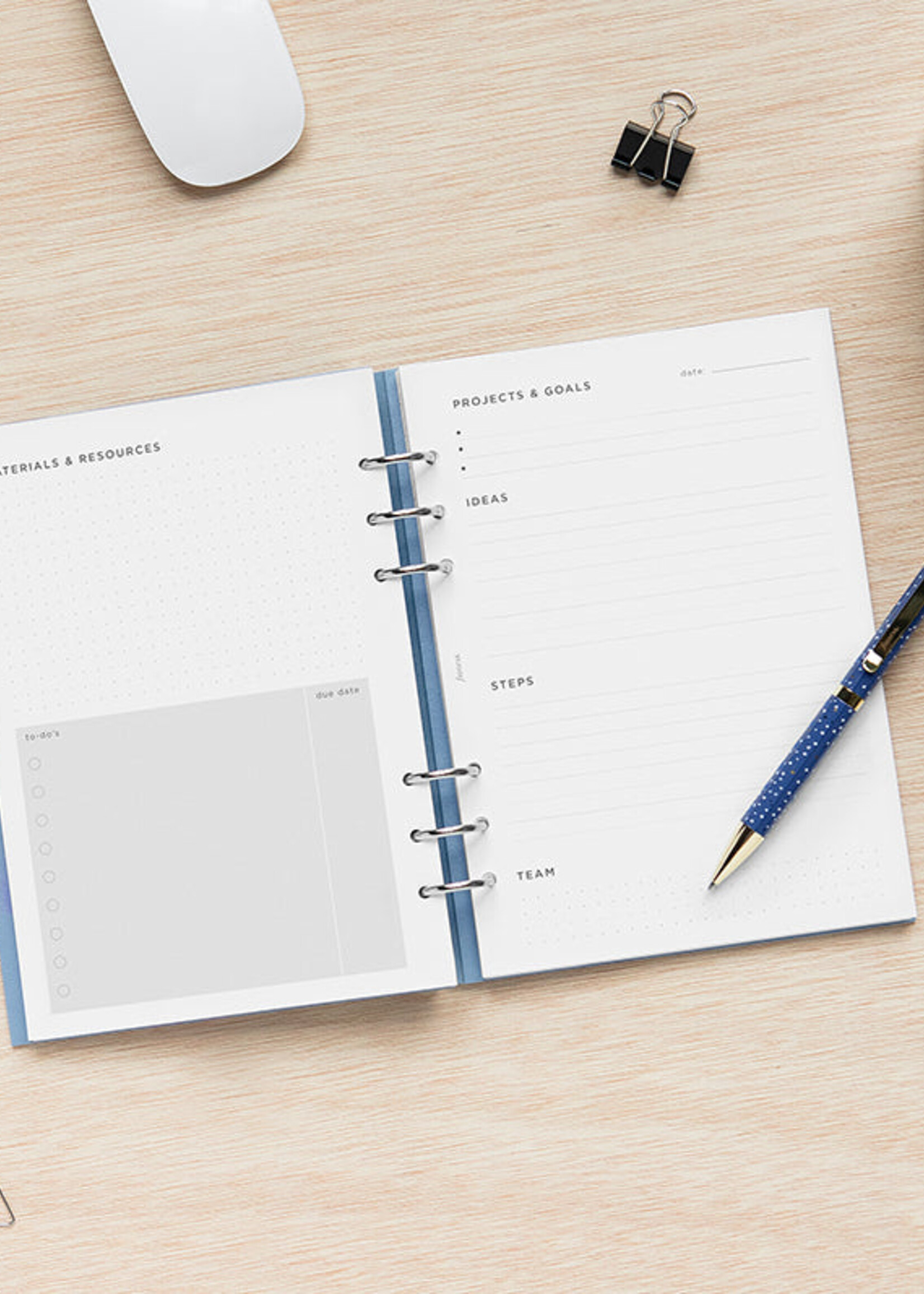 Filofax Organizer Vulling A5 Project Management Pack