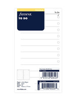 Organiser Vulling Personal Wit To Do