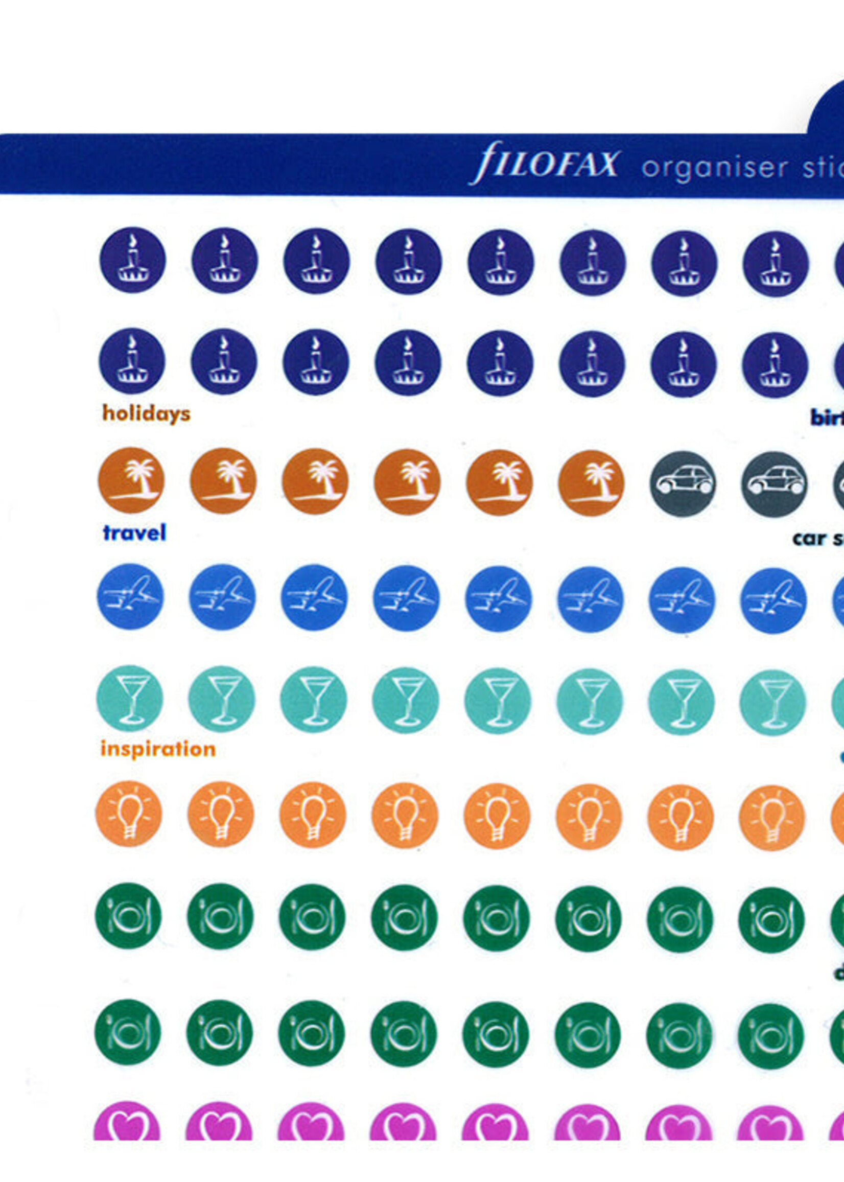 Filofax Organizer Vulling Personal Stickers