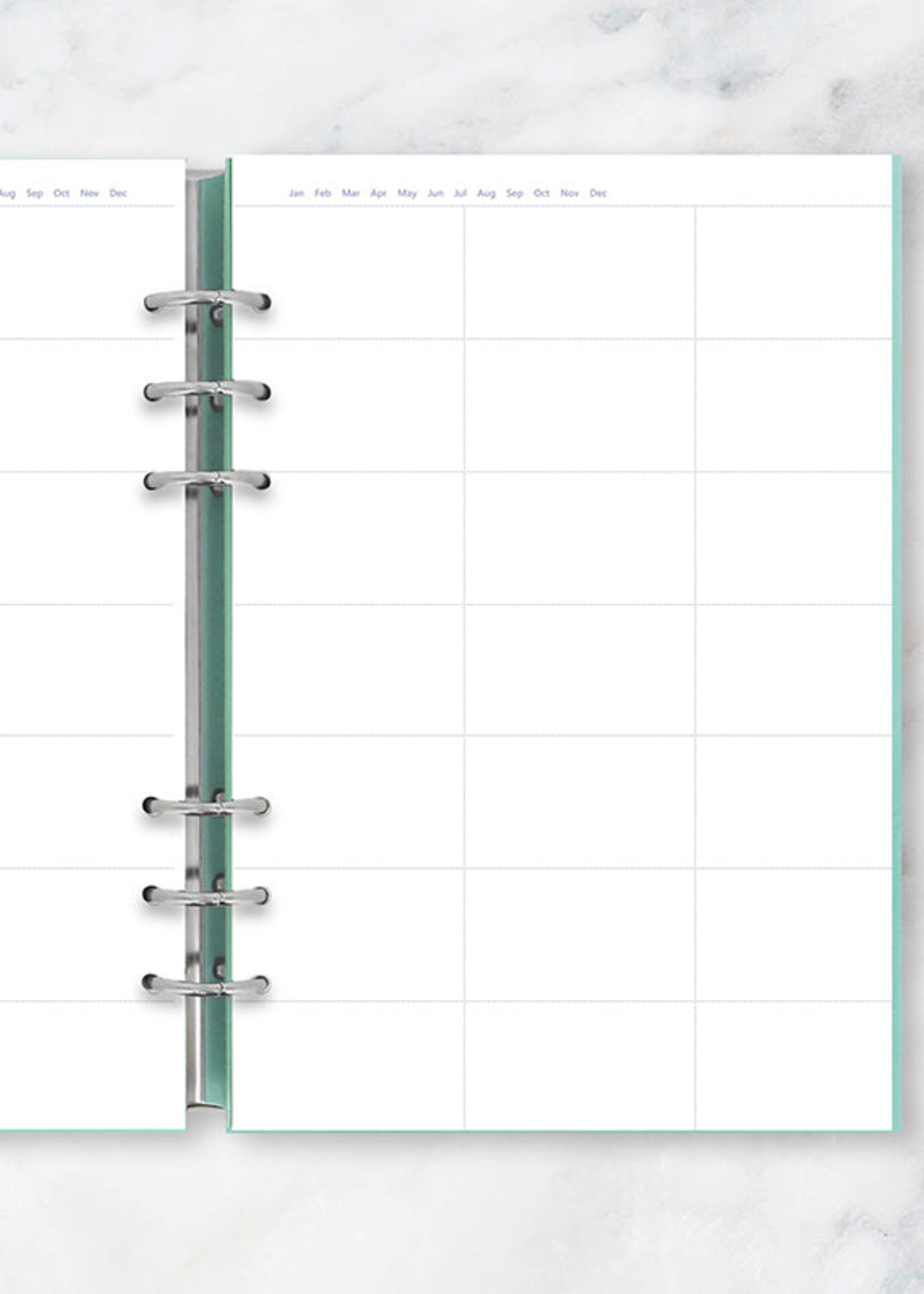 Filofax Organizer Vulling A5 Undated Week to View