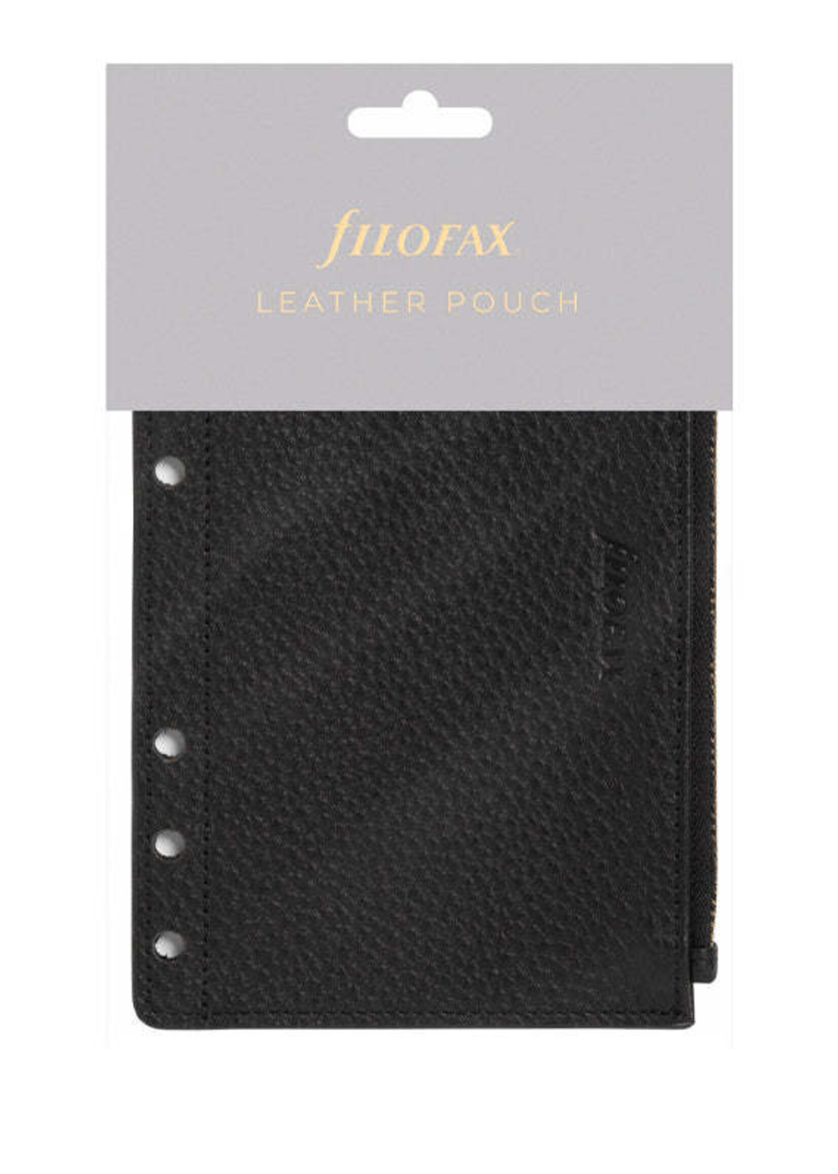 Filofax Organizer Vulling Personal Leather Zipper Black