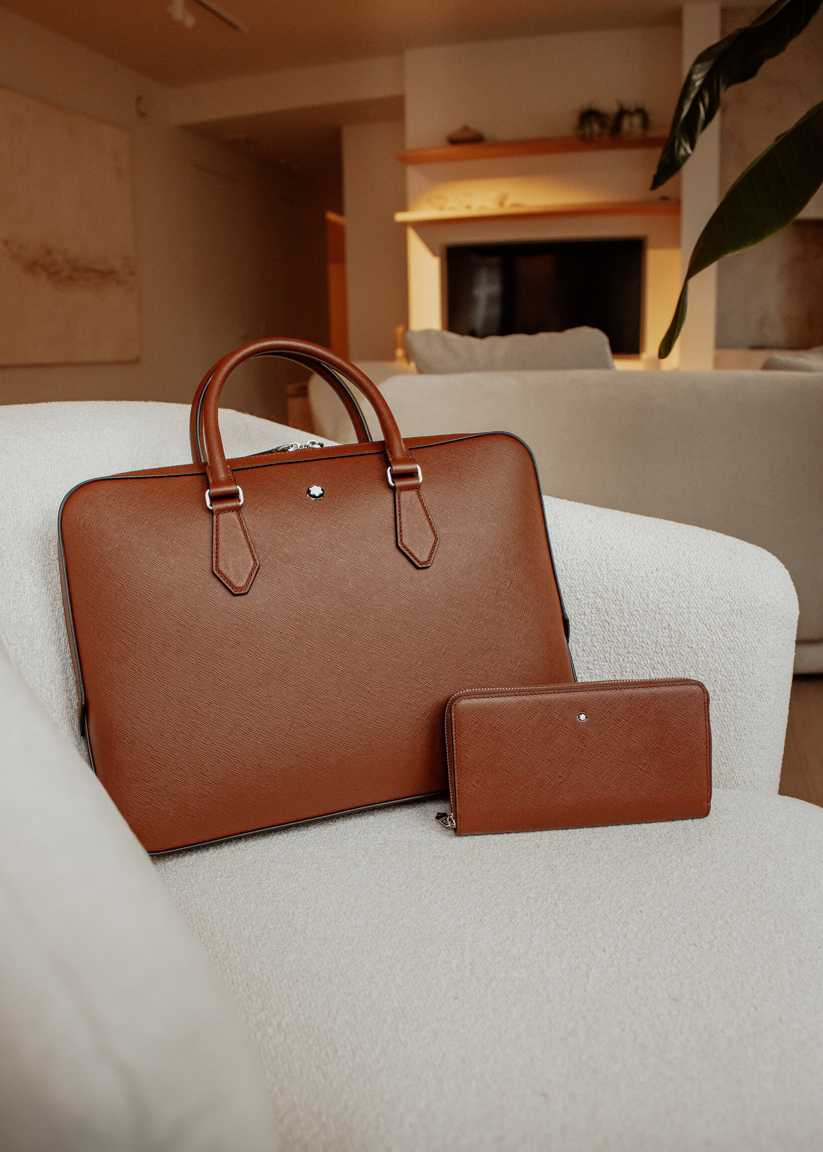 Montblanc Sartorial Fauve 12cc Portemonnee