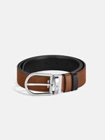 Montblanc Riem 35mm Omkeerbaar Horseshoe buckle Sartorial Fauve/Black