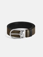 Montblanc Riem 35mm Omkeerbaar Grain Black/Khaki