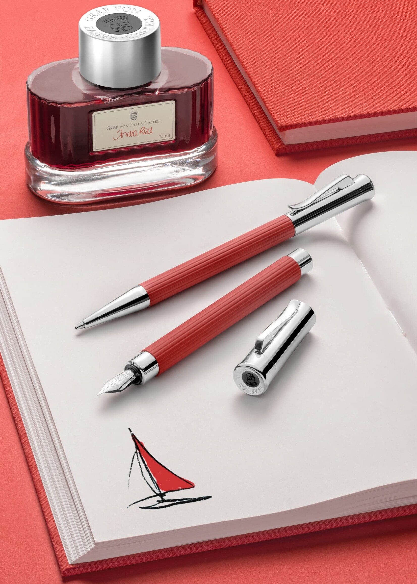 Graf von Faber-Castell Tamitio India Red Roller