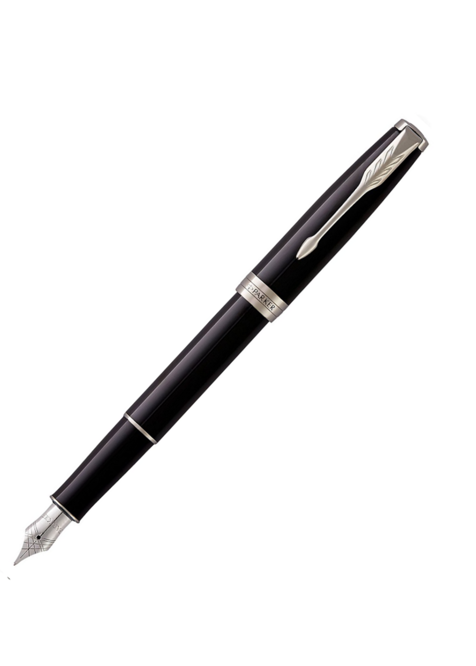 Parker Sonnet Black Lacquer CT Vulpen