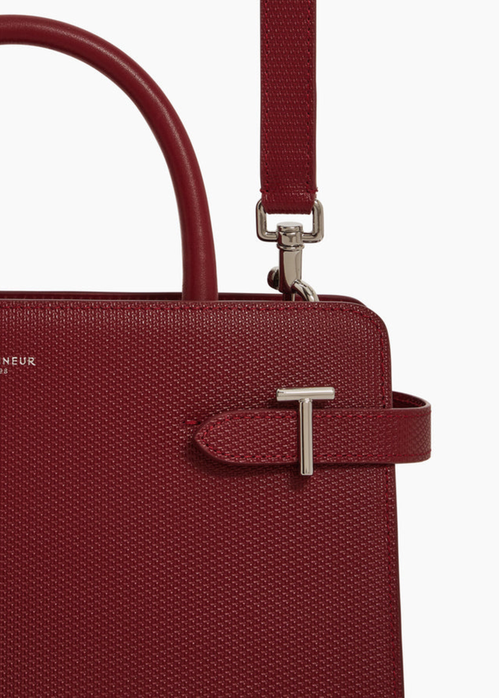 Le Tanneur Handtas Emilie Casual T-Signature Revolution Red