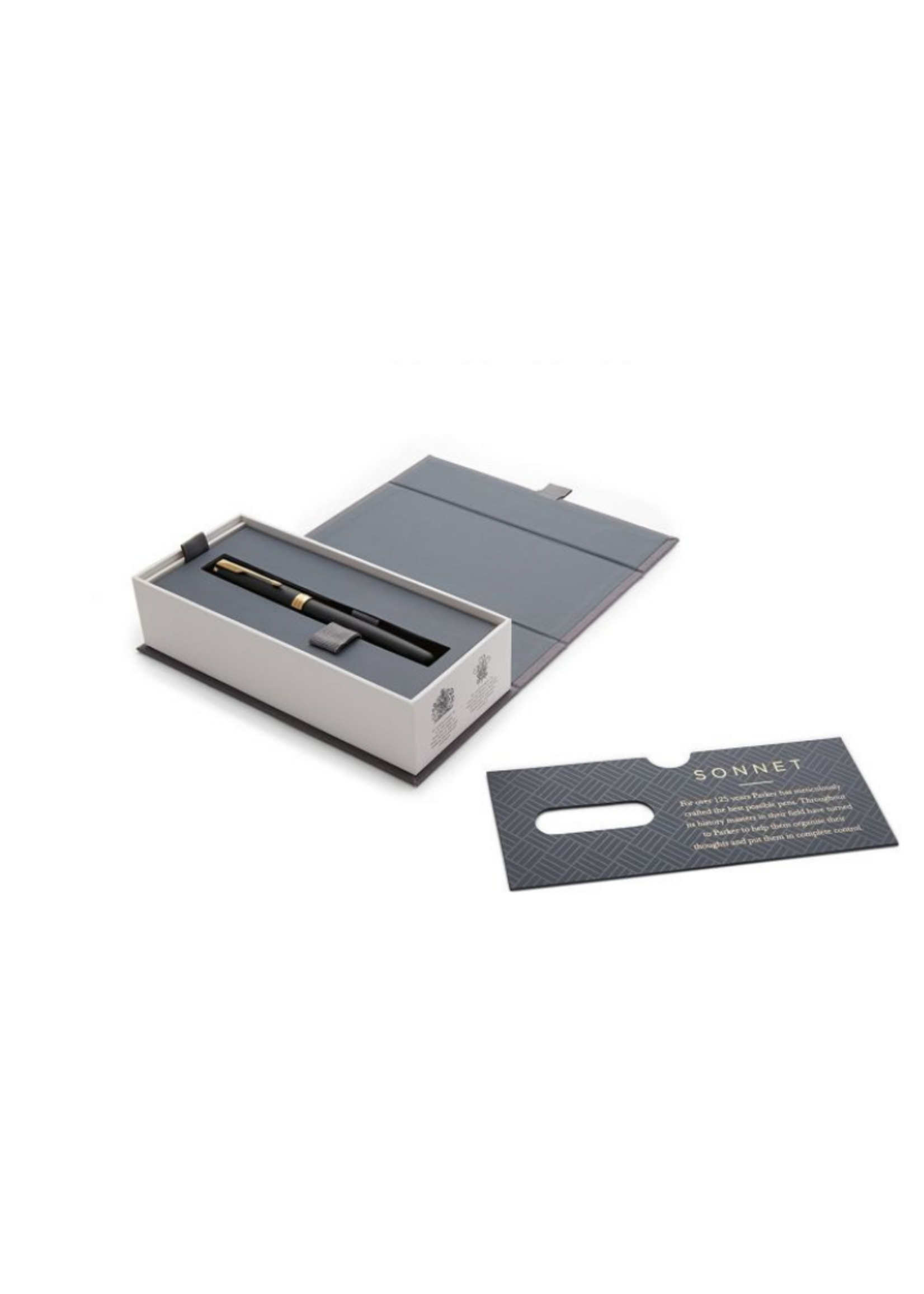 Parker Sonnet Matt Black Lacquer GT Roller