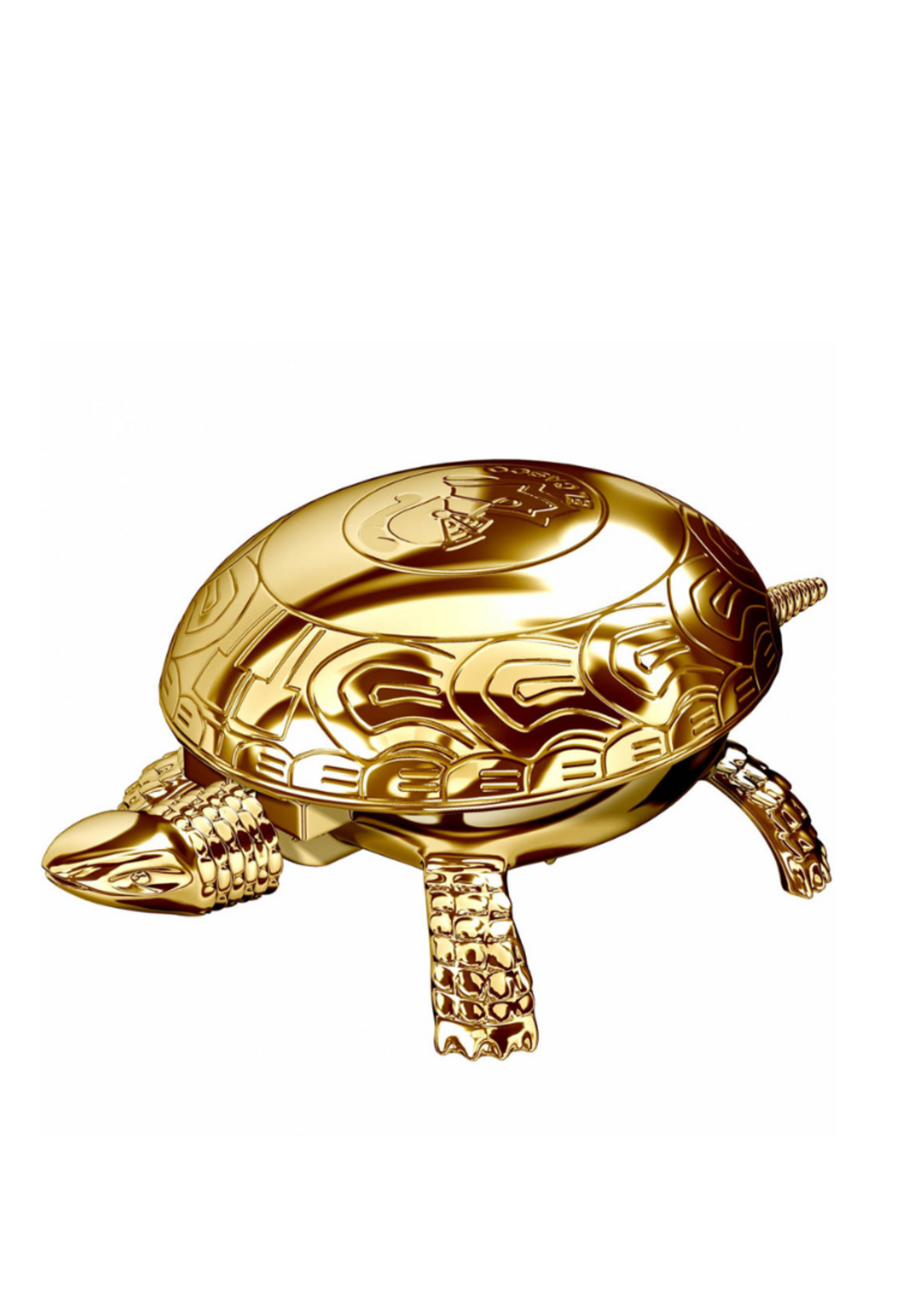 El Casco Prespapier / Bel Turtle  23 K Gold