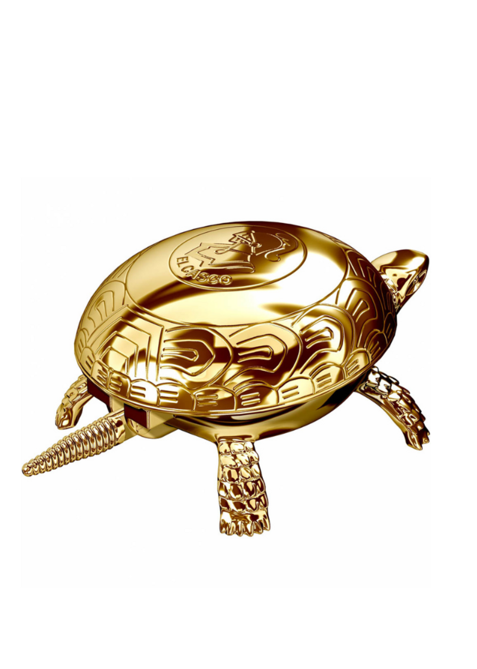 El Casco Prespapier / Bel Turtle  23 K Gold