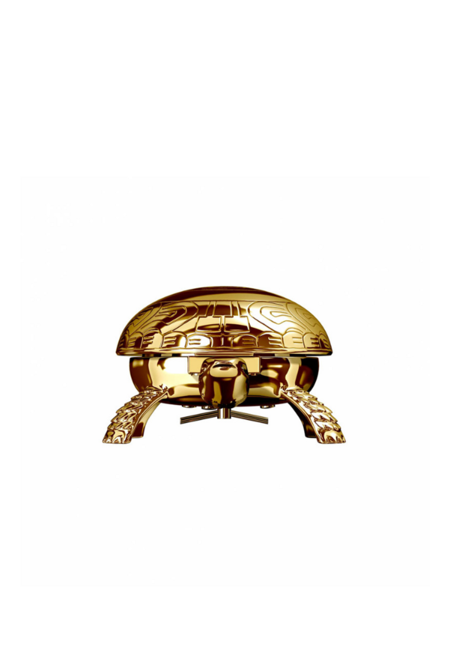 El Casco Prespapier / Bel Turtle  23 K Gold