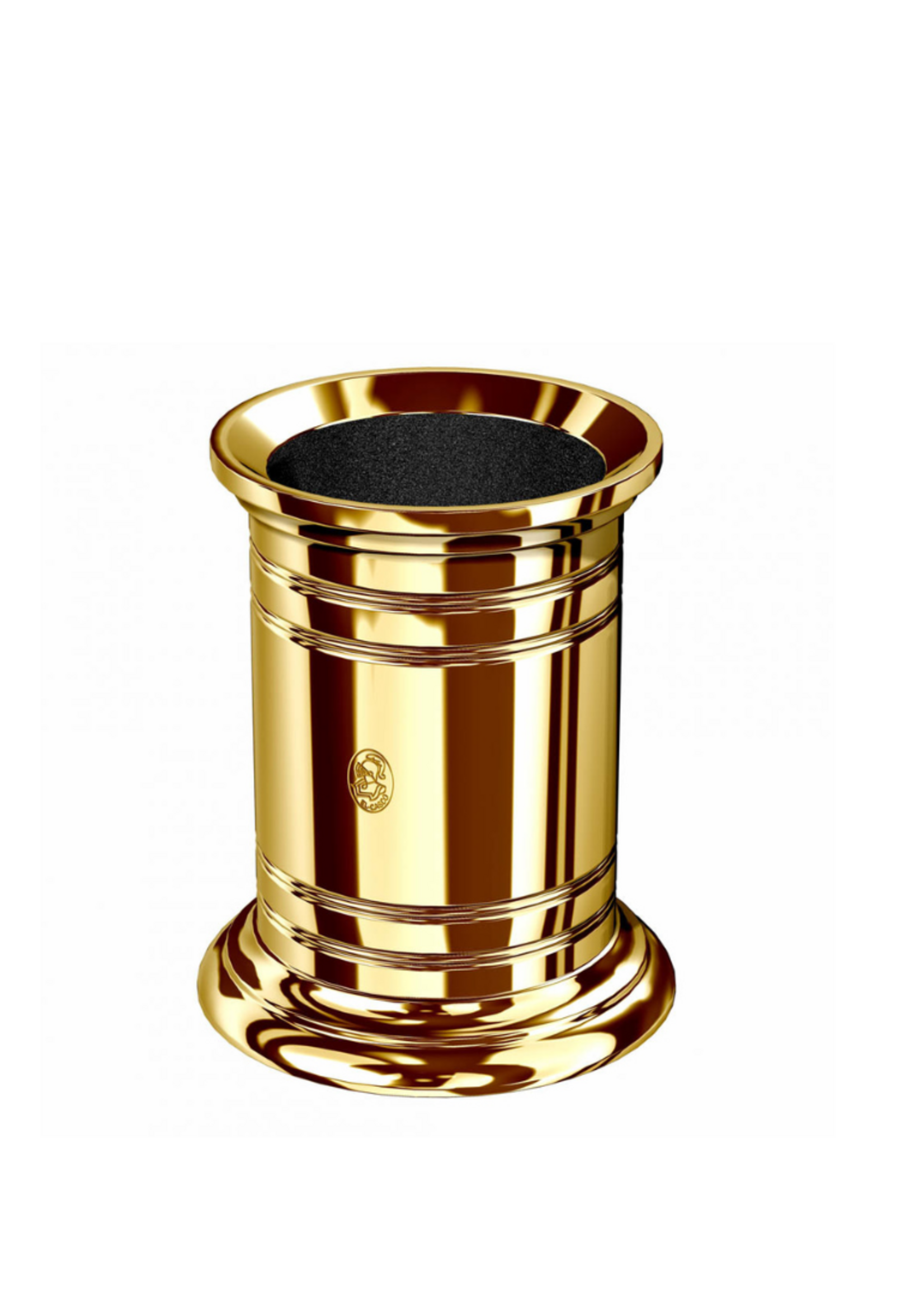 El Casco M-654 L Pennenpot 23 Karaat Gold Coated