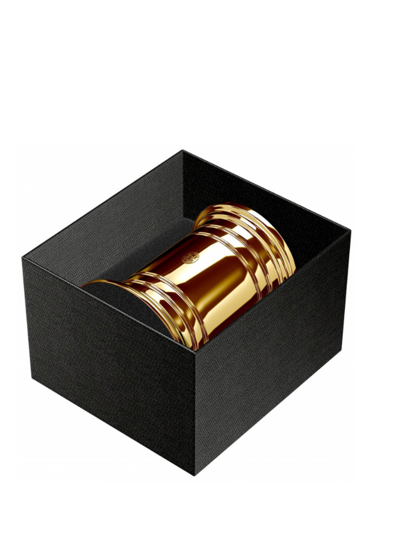 El Casco M-654 L Pennenpot 23 Karaat Gold Coated