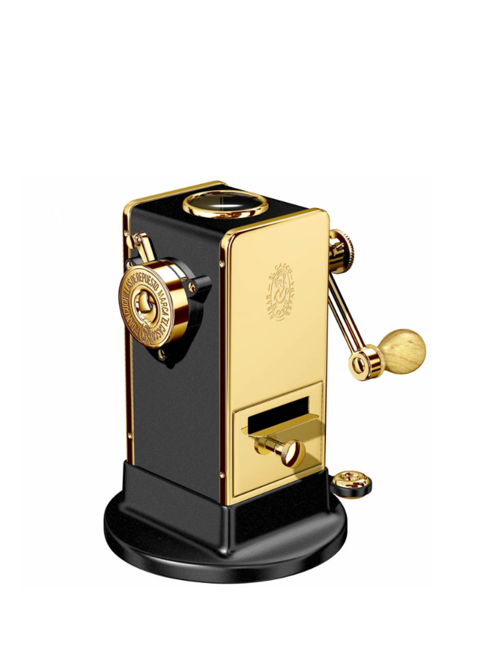 El Casco Slijper 23 K Gold Coated & Black