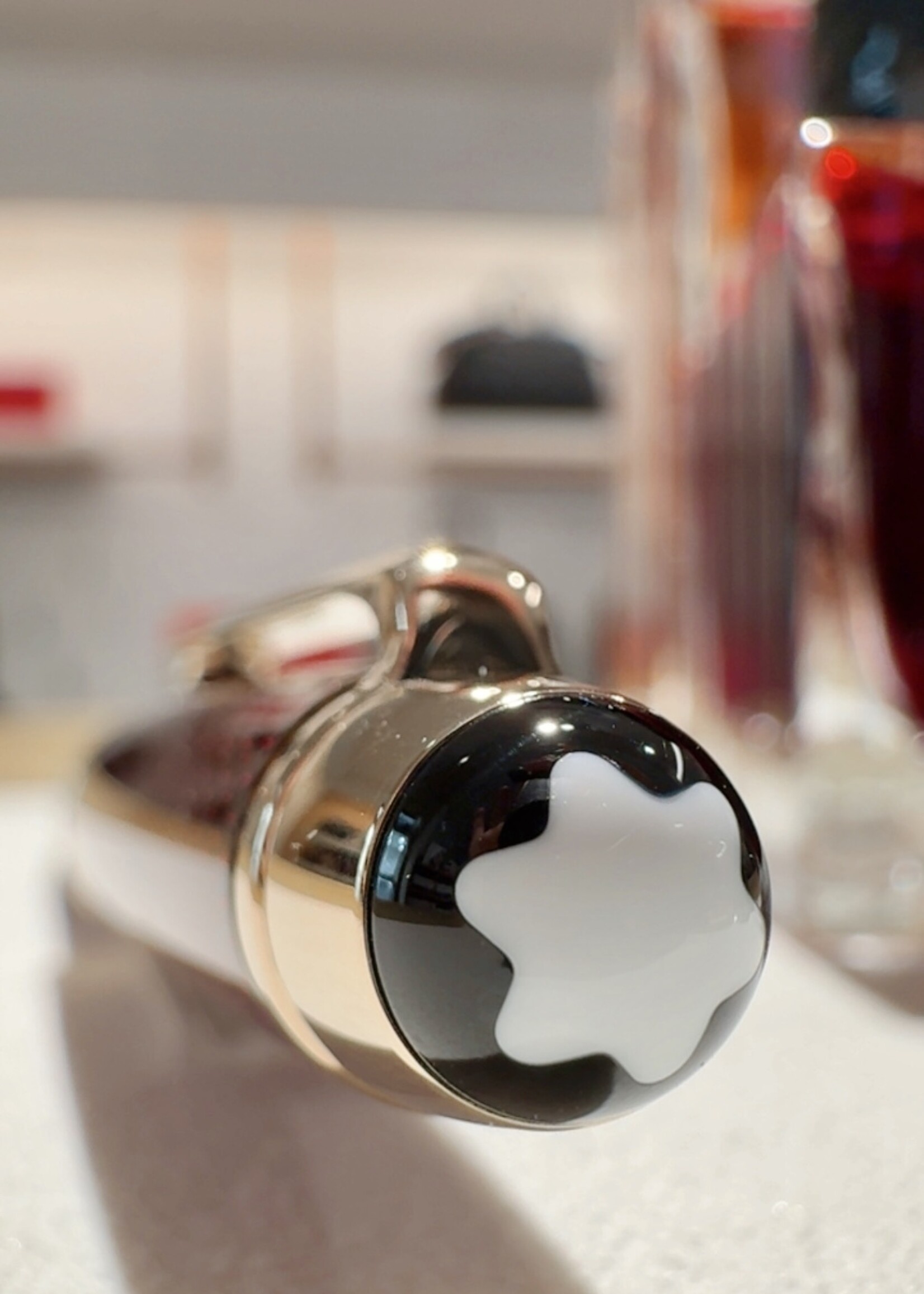 Montblanc Meisterstück Solitaire golden1420 Hour MidSize Balpen