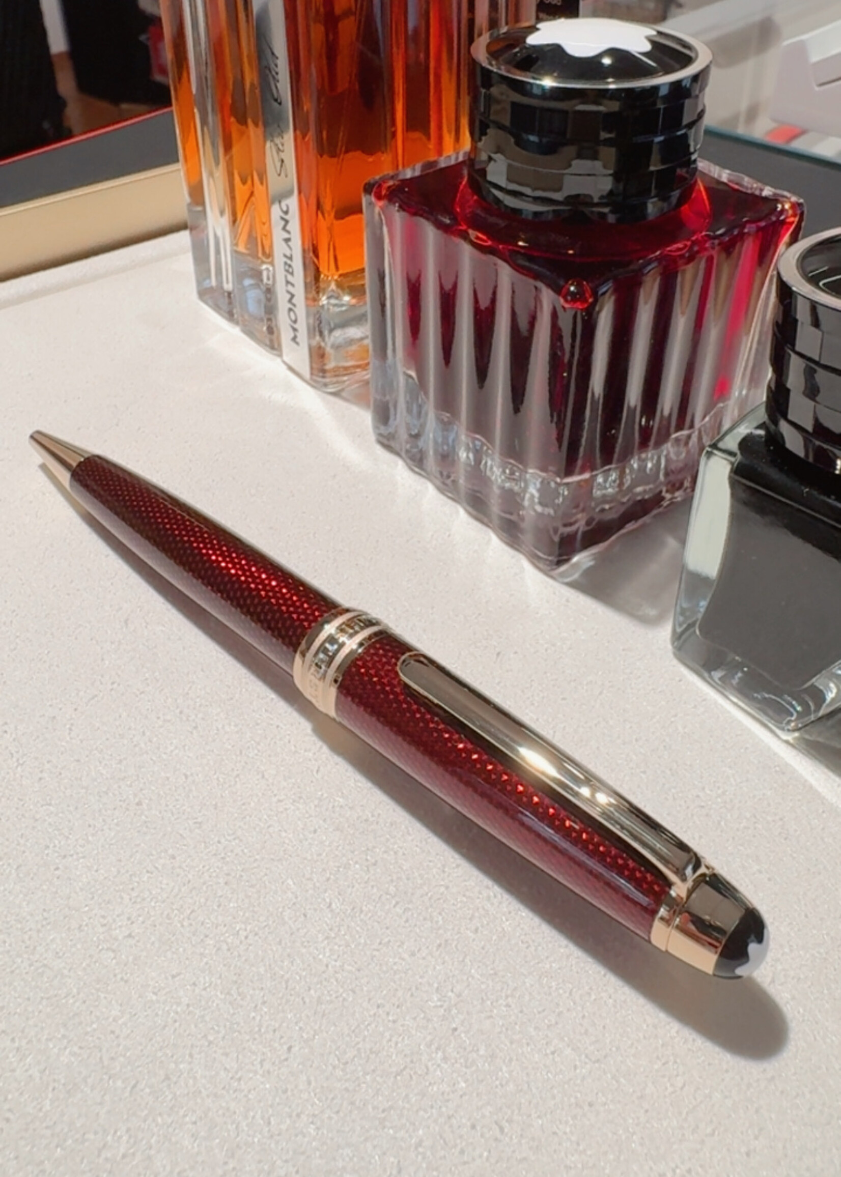 Montblanc Meisterstück Solitaire golden1420 Hour MidSize Balpen