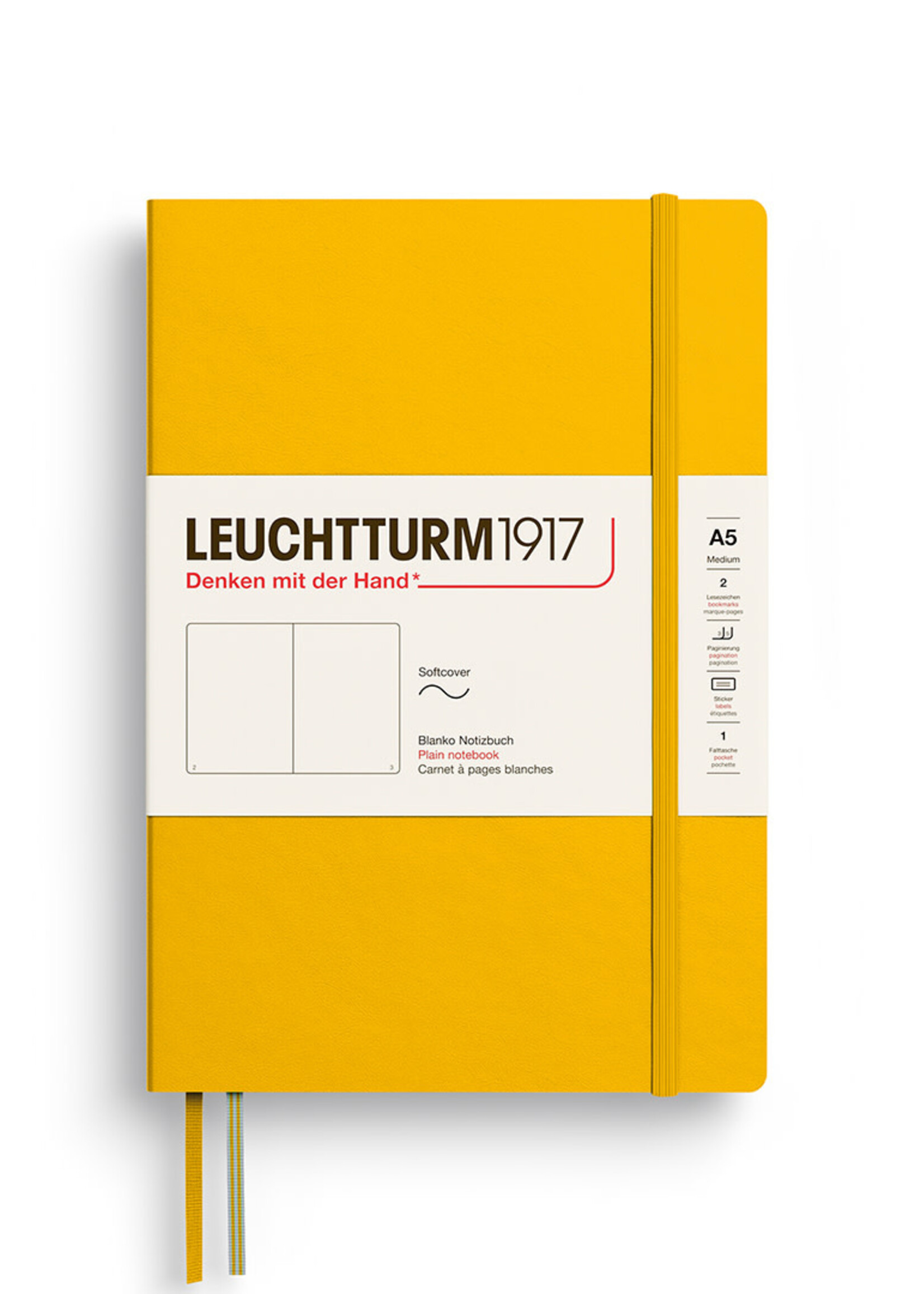 Leuchtturm1917 Notitieboek Medium A5 Soft Cover Sunflower Blanco