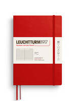 Leuchtturm1917 Notitieboek Medium A5 Soft Cover Cherry Gelijnd
