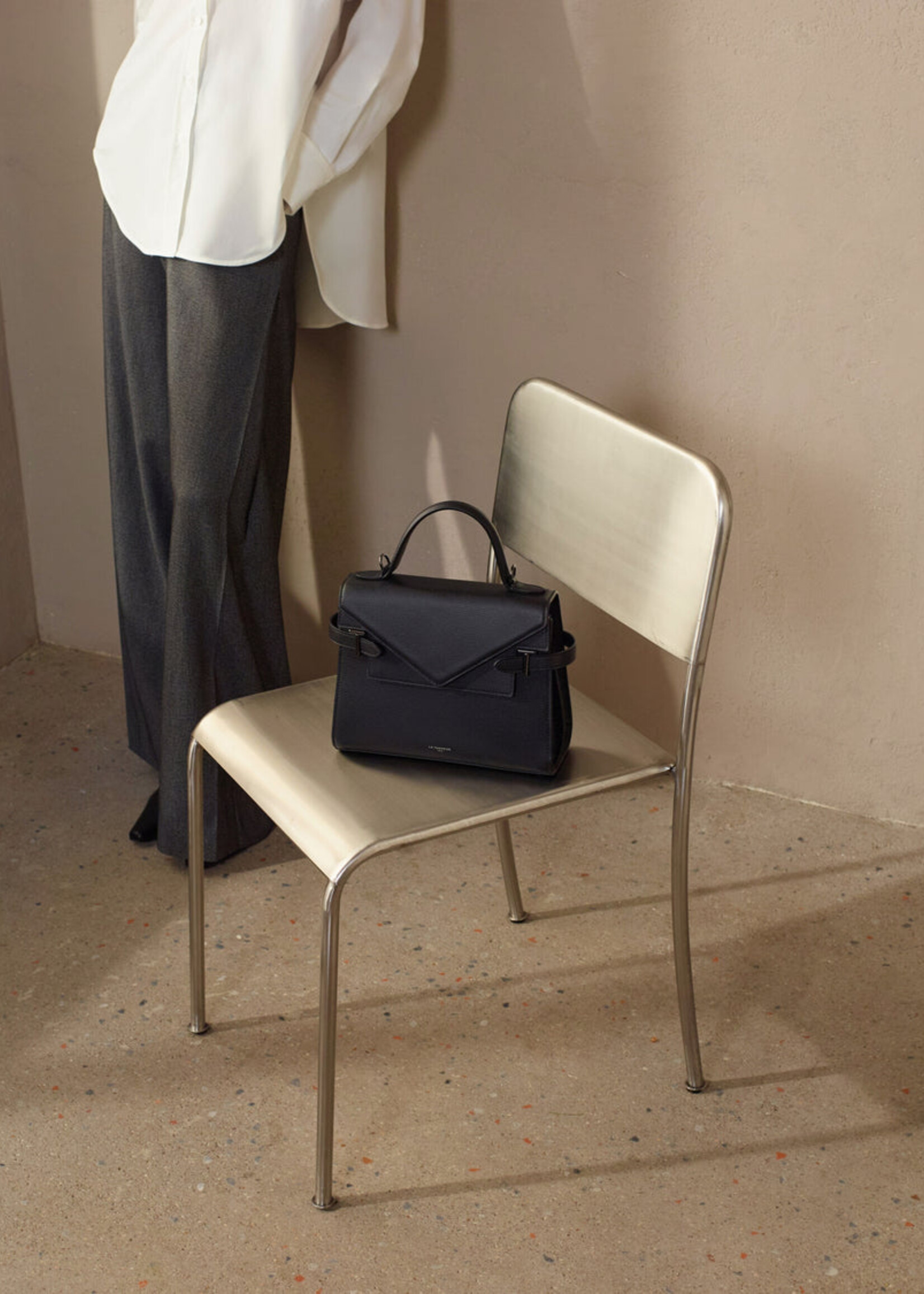 Le Tanneur Handtas Emilie Grain Black