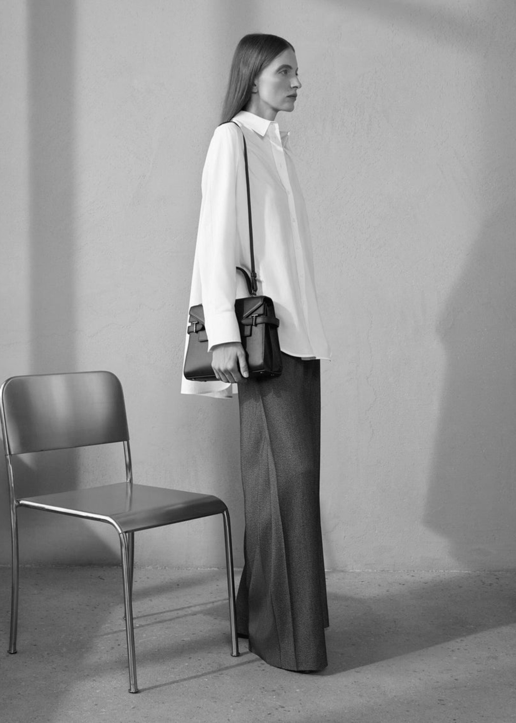 Le Tanneur Handtas Emilie Grain Ebony Brown