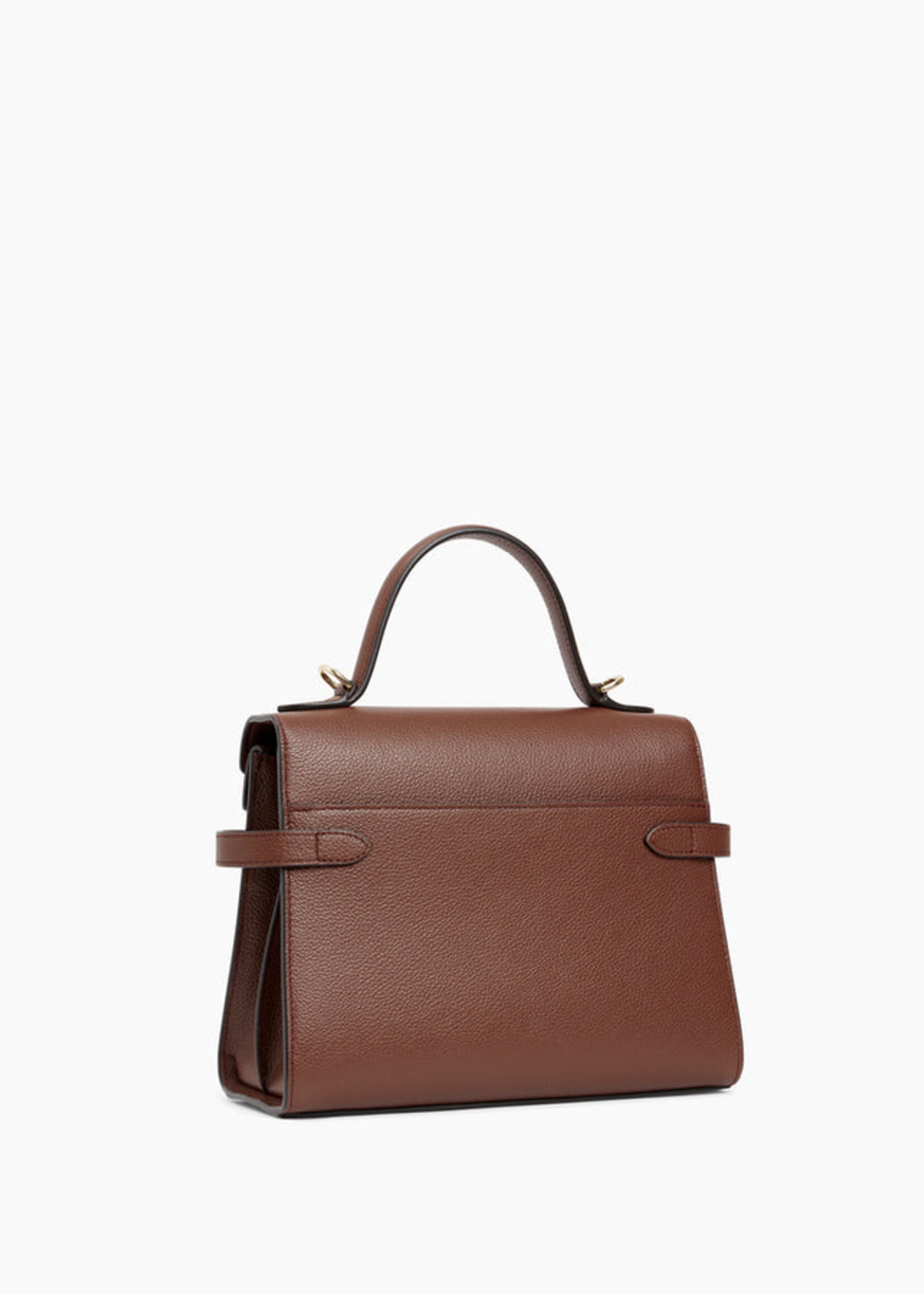 Le Tanneur Handtas Emilie Grain Ebony Brown