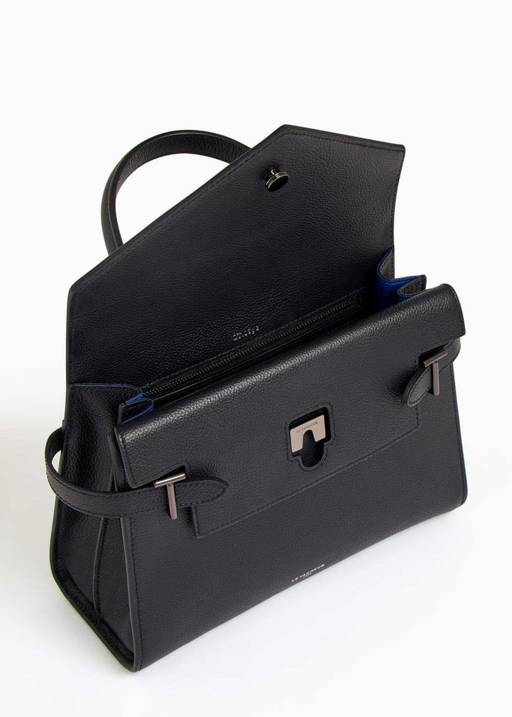 Le Tanneur  Handtas Emilie Grain Black