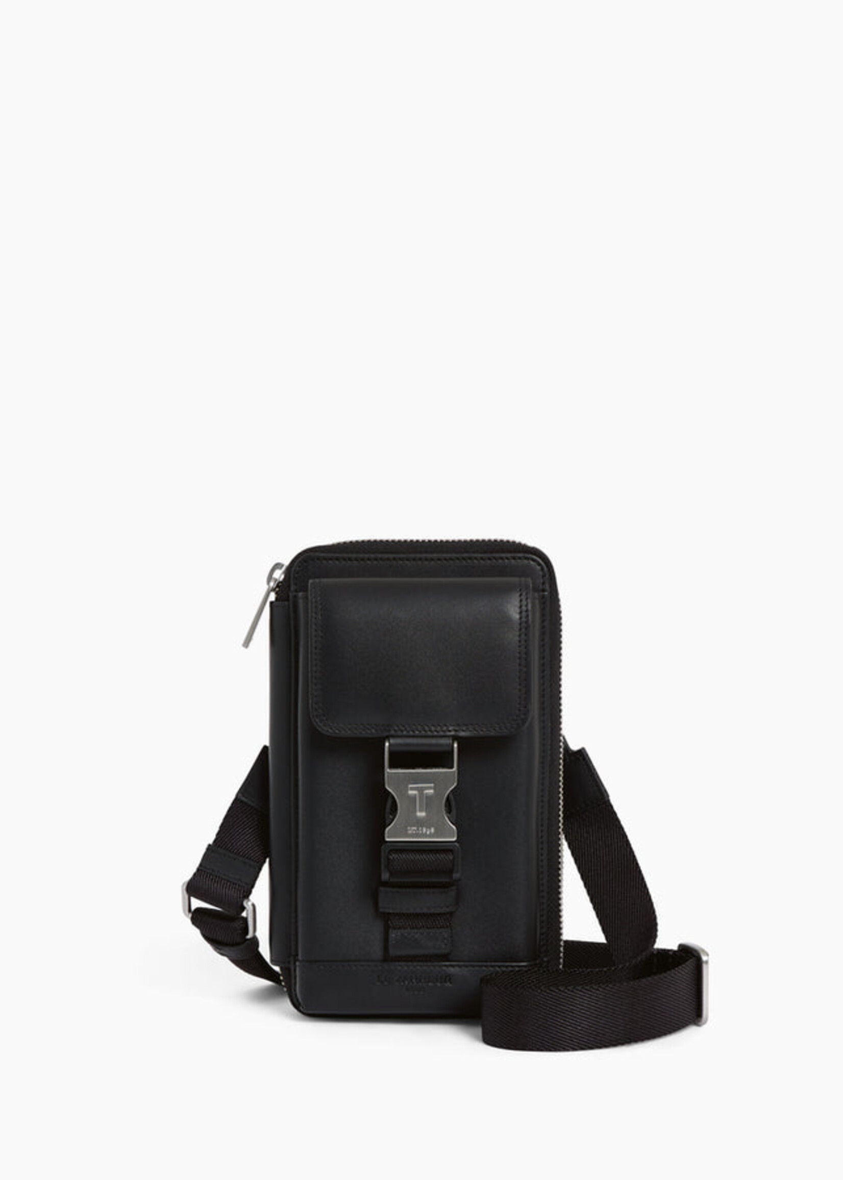 Le Tanneur Crossbody Phone Bag Maurice Black