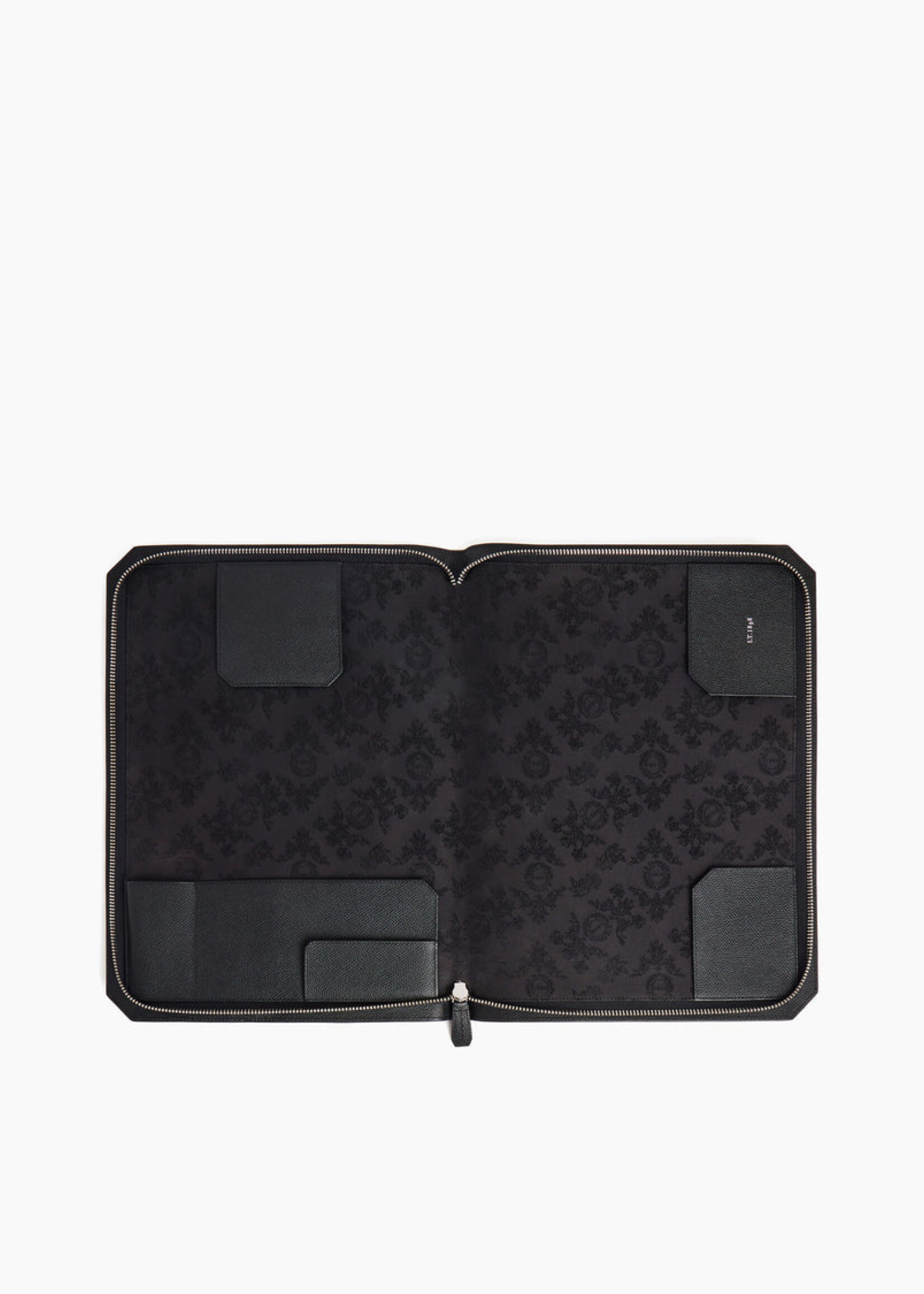 Le Tanneur Gaston Tech Pouch 14" Black