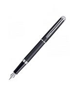 Waterman Hémisphère Matt Black CT Vulpen F - Fijn