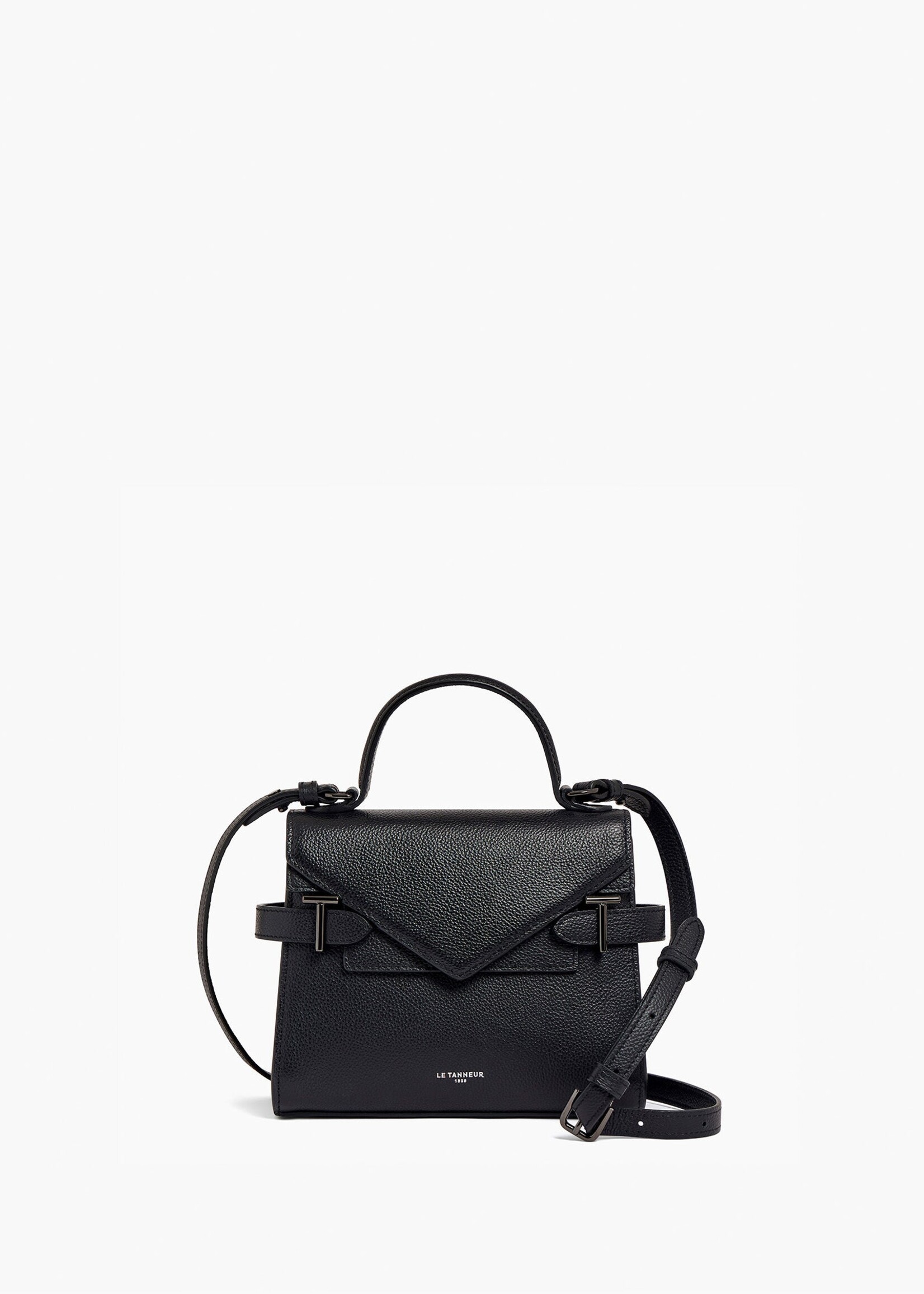 Le Tanneur  Handtas Emilie Grain Black