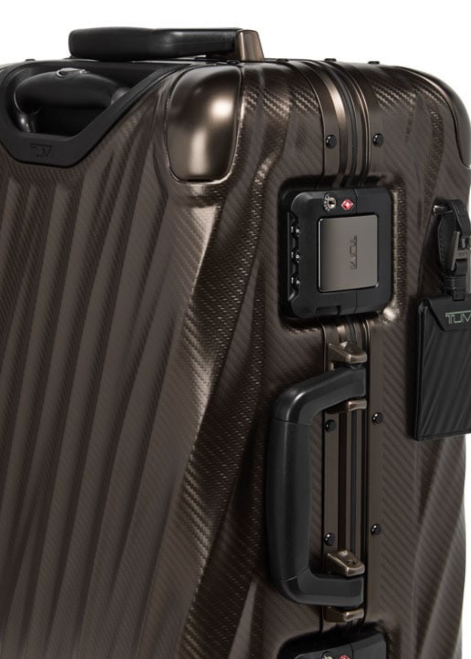 TUMI Koffer 19 Degree International Aluminium 35.5cm Uitbreidbaar GunMetal