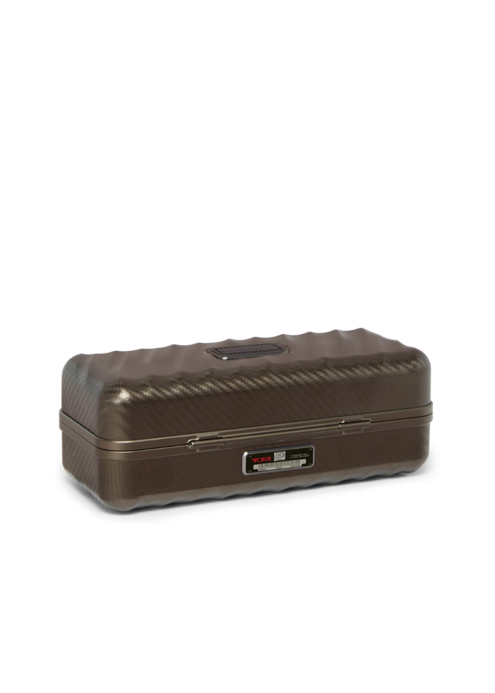 TUMI 19 Degree Aluminium GunMetal Reisetui voor 3 uurwerken